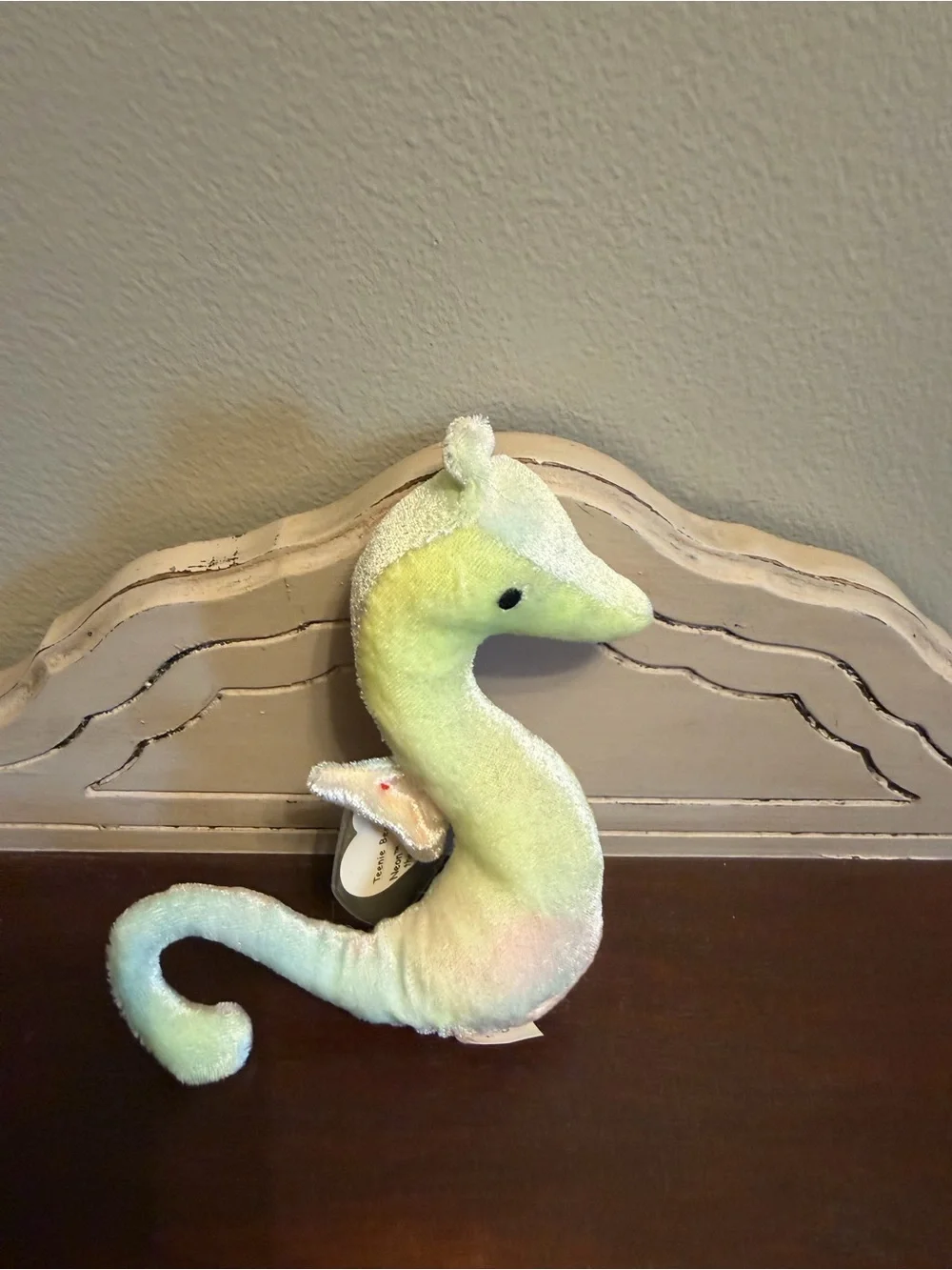 Ty Teenie Beanie Neon The Seahorse- 2000